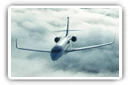 Falcon 2000S private jets desktop wallpapers 4K Ultra HD
