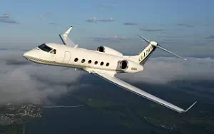 Gulfstream G450 private jet wallpapers 4K Ultra HD