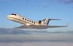 Gulfstream G450 private jet wallpapers 4K Ultra HD