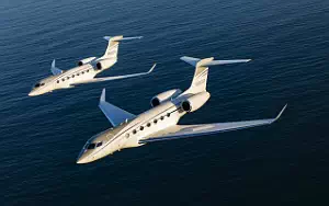 Gulfstream G500 private jet wallpapers 4K Ultra HD