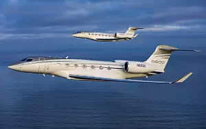 Gulfstream G500 private jet wallpapers 4K Ultra HD