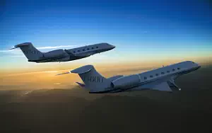 Gulfstream G600 private jet wallpapers 4K Ultra HD