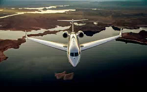 Gulfstream G650 private jet wallpapers 4K Ultra HD