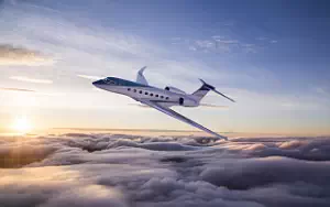 Gulfstream G800 private jet wallpapers 4K Ultra HD