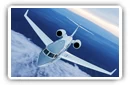 Gulfstream G500 private jets desktop wallpapers 4K Ultra HD