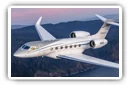 Gulfstream G600 private jets desktop wallpapers 4K Ultra HD