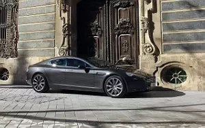 Aston Martin Rapide (Quantum Silver) car wallpapers 4K Ultra HD