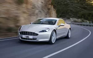 Aston Martin Rapide (Silver Blonde) car wallpapers 4K Ultra HD