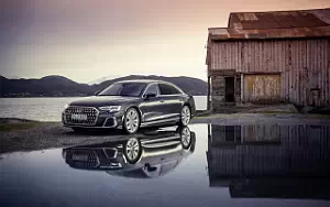 Audi A8 L 60 TFSI quattro car wallpapers 4K Ultra HD