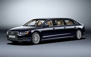 Audi A8 L extended car wallpapers 4K Ultra HD