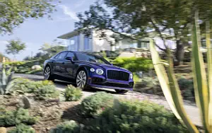 Bentley Flying Spur Hybrid (Azure Purple) US-spec car wallpapers 4K Ultra HD