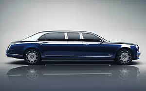 Bentley Mulsanne Grand Limousine by Mulliner car wallpapers 4K Ultra HD