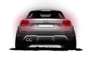 Audi Q2 TFSI quattro S line car sketch wallpapers 4K Ultra HD