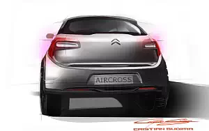 Citroen C4 AirCross car sketch wallpapers 4K Ultra HD