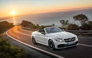 Mercedes-AMG C 63 S Cabriolet car wallpapers 4K Ultra HD