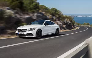 Mercedes-AMG C 63 S Coupe car wallpapers 4K Ultra HD