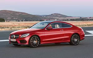 Mercedes-Benz C 250 d 4MATIC Coupe AMG Line car wallpapers 4K Ultra HD