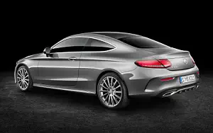 Mercedes-Benz C 300 Coupe AMG Line car wallpapers 4K Ultra HD