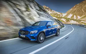 Mercedes-Benz GLC 250 4MATIC Coupe AMG Line car wallpapers 4K Ultra HD