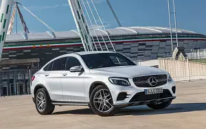 Mercedes-Benz GLC 300 4MATIC Coupe AMG Line car wallpapers 4K Ultra HD