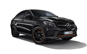 Mercedes-Benz GLE 350d 4MATIC Coupe OrangeArt Edition car wallpapers 4K Ultra HD
