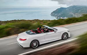 Mercedes-AMG S 63 4MATIC Cabriolet car wallpapers 4K Ultra HD