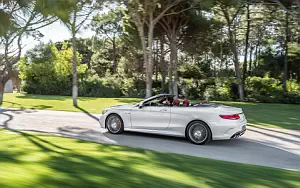 Mercedes-AMG S 63 4MATIC Cabriolet car wallpapers 4K Ultra HD