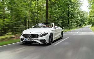 Mercedes-AMG S 63 4MATIC+ Cabriolet car wallpapers 4K Ultra HD