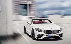 Mercedes-AMG S 63 4MATIC+ Cabriolet car wallpapers 4K Ultra HD