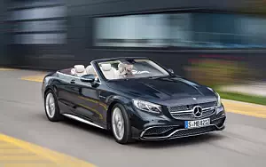 Mercedes-AMG S 65 Cabriolet car wallpapers 4K Ultra HD