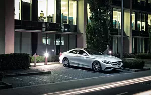 Mercedes-Benz S63 AMG Coupe UK-spec car wallpapers 4K Ultra HD