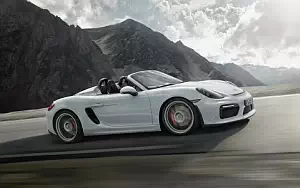 Porsche Boxster Spyder car wallpapers 4K Ultra HD