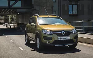 Renault Sandero Stepway RU-spec car wallpapers 4K Ultra HD
