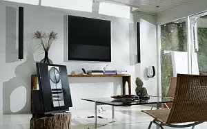 Bang & Olufsen BeoVision 10 46 with BeoLab 6002 and BeoLab 11 BeoCom 6000 BeoCom 1 BeoSound 3200 Beo 6 wallpapers 4K Ultra HD