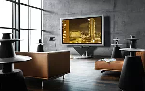 Bang & Olufsen BeoVision 4 103 with BeoLab 5 and BeoSound 5 wallpapers 4K Ultra HD
