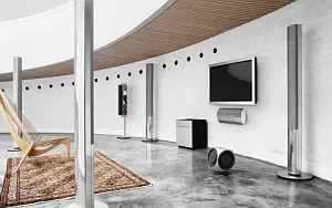 Bang & Olufsen BeoVision 4 with BeoLab 1 BeoSystem 2 and BeoLab 2 wallpapers 4K Ultra HD