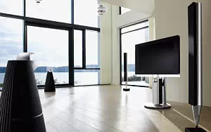 Bang & Olufsen BeoVision 7 40 with BeoLab 7 4 and BeoLab 8002 and BeoLab 9 wallpapers 4K Ultra HD
