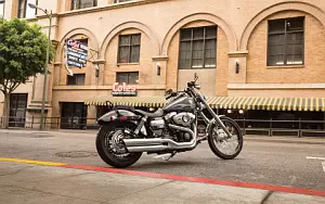 Harley-Davidson Dyna Wide Glide motorcycle wallpapers 4K Ultra HD