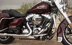 Harley-Davidson Touring Road King motorcycle wallpapers 4K Ultra HD