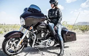 Harley-Davidson Touring Street Glide motorcycle wallpapers 4K Ultra HD