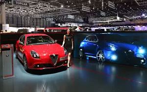 Alfa Romeo car and Girl wallpapers 4K Ultra HD
