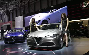 Alfa Romeo car and Girl wallpapers 4K Ultra HD