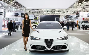 Alfa Romeo car and Girl wallpapers 4K Ultra HD