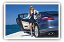 Porsche cars and girls desktop wallpapers 4K Ultra HD