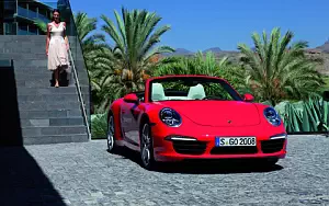 Porsche car and Girl wallpapers 4K Ultra HD