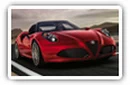 Alfa Romeo 4C cars desktop wallpapers 4K Ultra HD