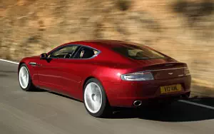 Aston Martin Rapide (Magma Red) car wallpapers 4K Ultra HD