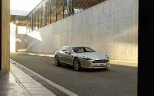 Aston Martin Rapide (Silver Blonde) car wallpapers 4K Ultra HD