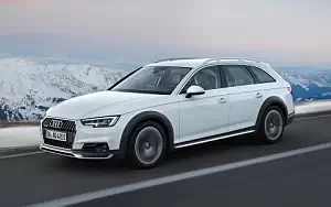 Audi A4 allroad 3.0 TDI quattro car wallpapers 4K Ultra HD