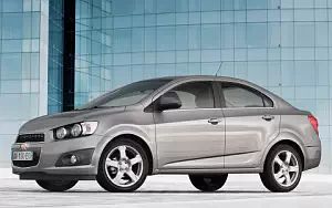 Chevrolet Aveo Sedan EU-spec car wallpapers 4K Ultra HD